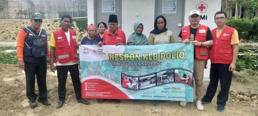 PMI Kabupaten Sampang Fokus Intervensi WASH untuk Tangani KLB Polio
