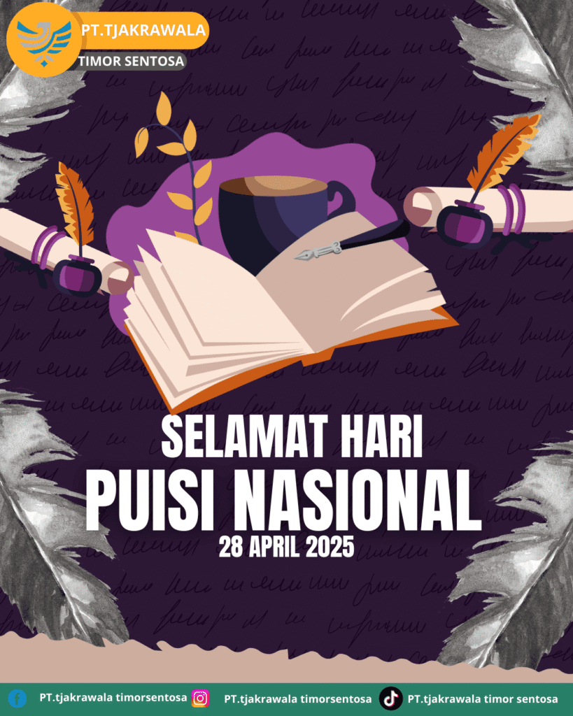 PT. Tjakrawala Timor Sentosa Ajak Petambak Garam Rayakan Hari Puisi Nasional dengan Semangat Kreativitas