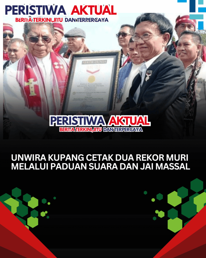 Unwira Kupang Cetak Dua Rekor MURI melalui Paduan Suara dan Jai Massal