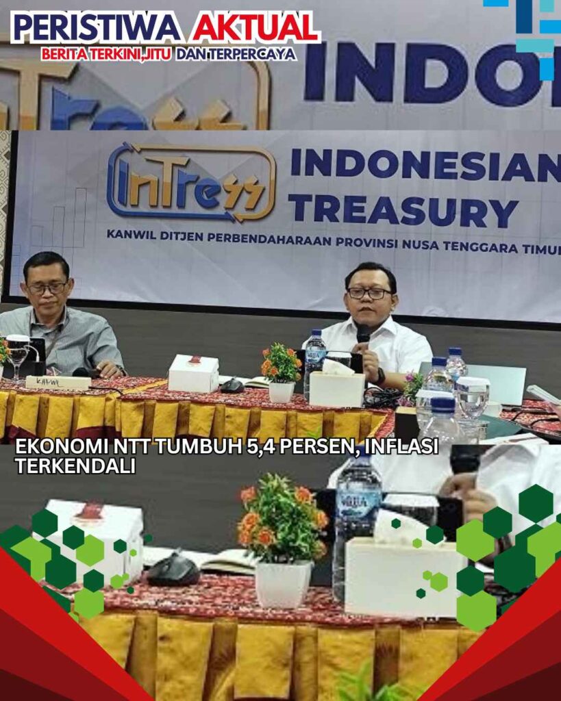 Ekonomi NTT Tumbuh 5,4 Persen, Inflasi Terkendali