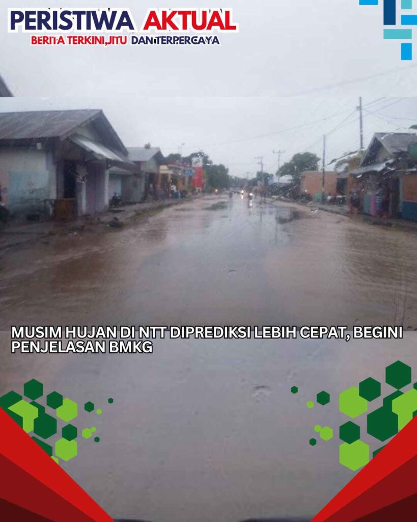 Musim Hujan di NTT Diprediksi Lebih Cepat, Begini Penjelasan BMKG