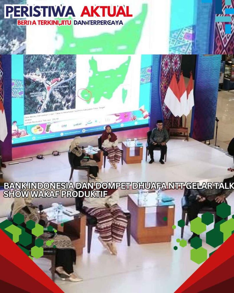 Bank Indonesia dan Dompet Dhuafa NTT Gelar Talk Show Wakaf Produktif
