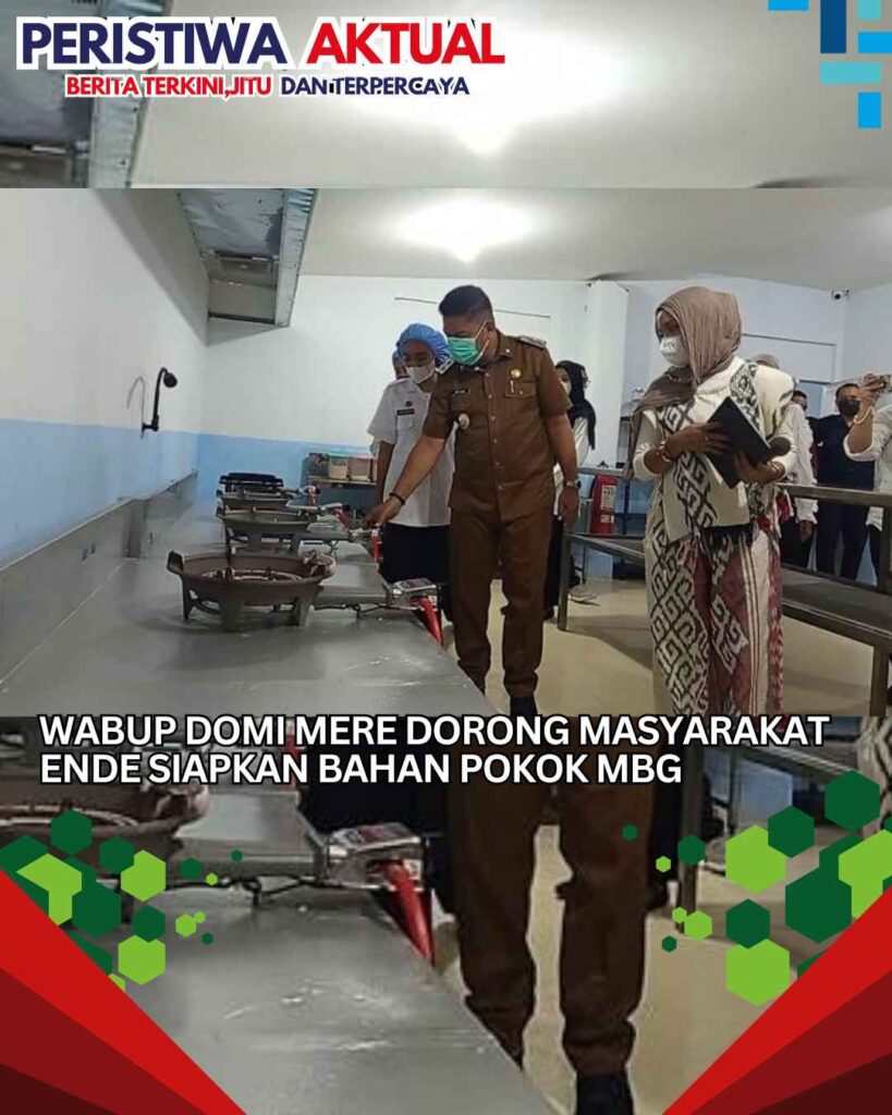 Wabup Domi Mere Dorong Masyarakat Ende Siapkan Bahan Pokok MBG