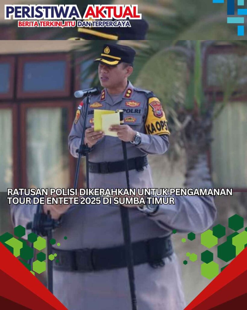 Ratusan Polisi Dikerahkan untuk Pengamanan Tour de EnTeTe 2025 di Sumba Timur