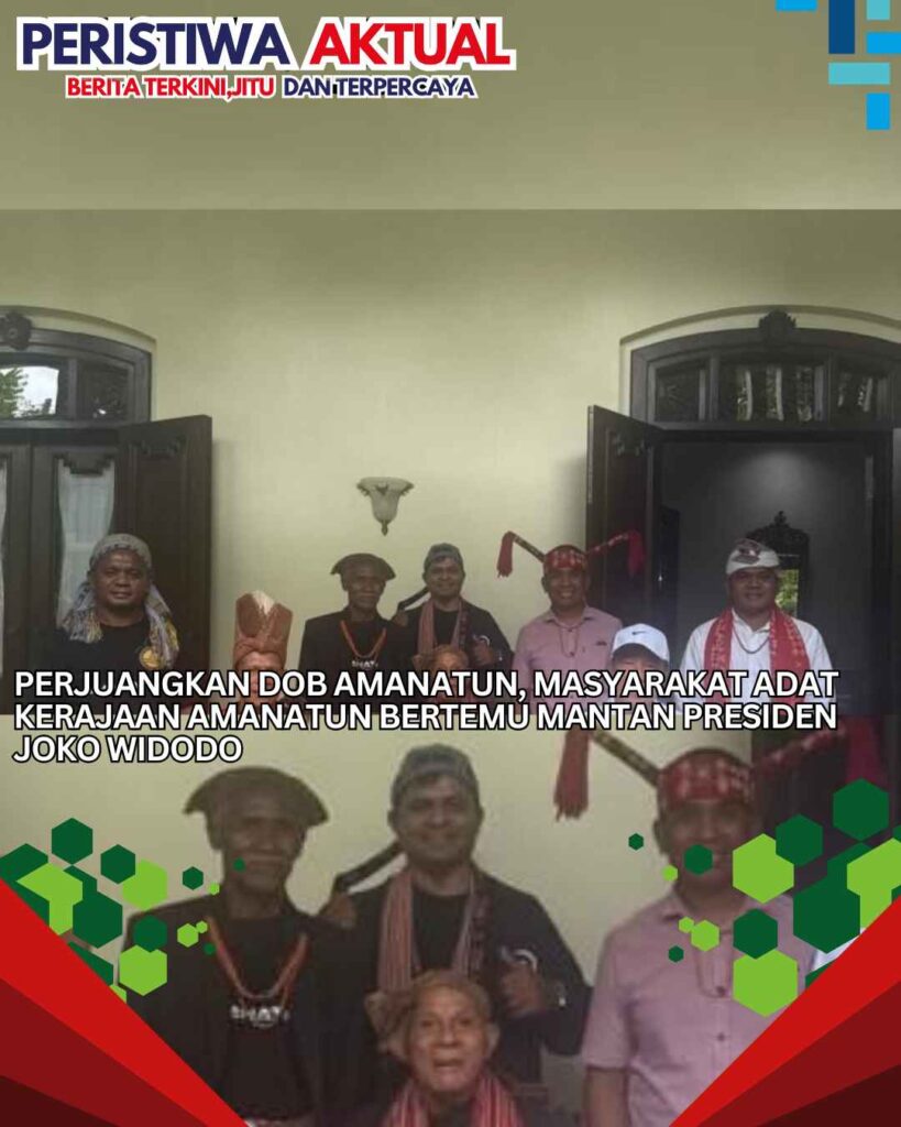 Perjuangkan DOB Amanatun, Masyarakat Adat Kerajaan Amanatun Bertemu Mantan Presiden Joko Widodo