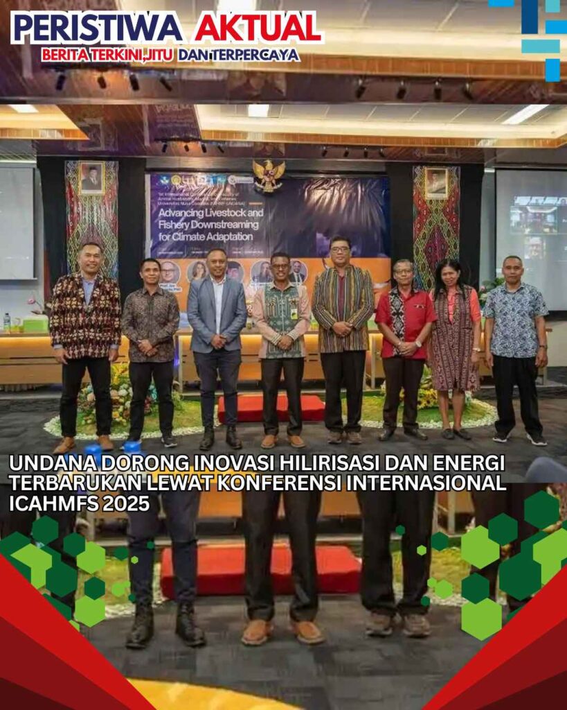 Undana Dorong Inovasi Hilirisasi dan Energi Terbarukan Lewat Konferensi Internasional ICAHMFS 2025