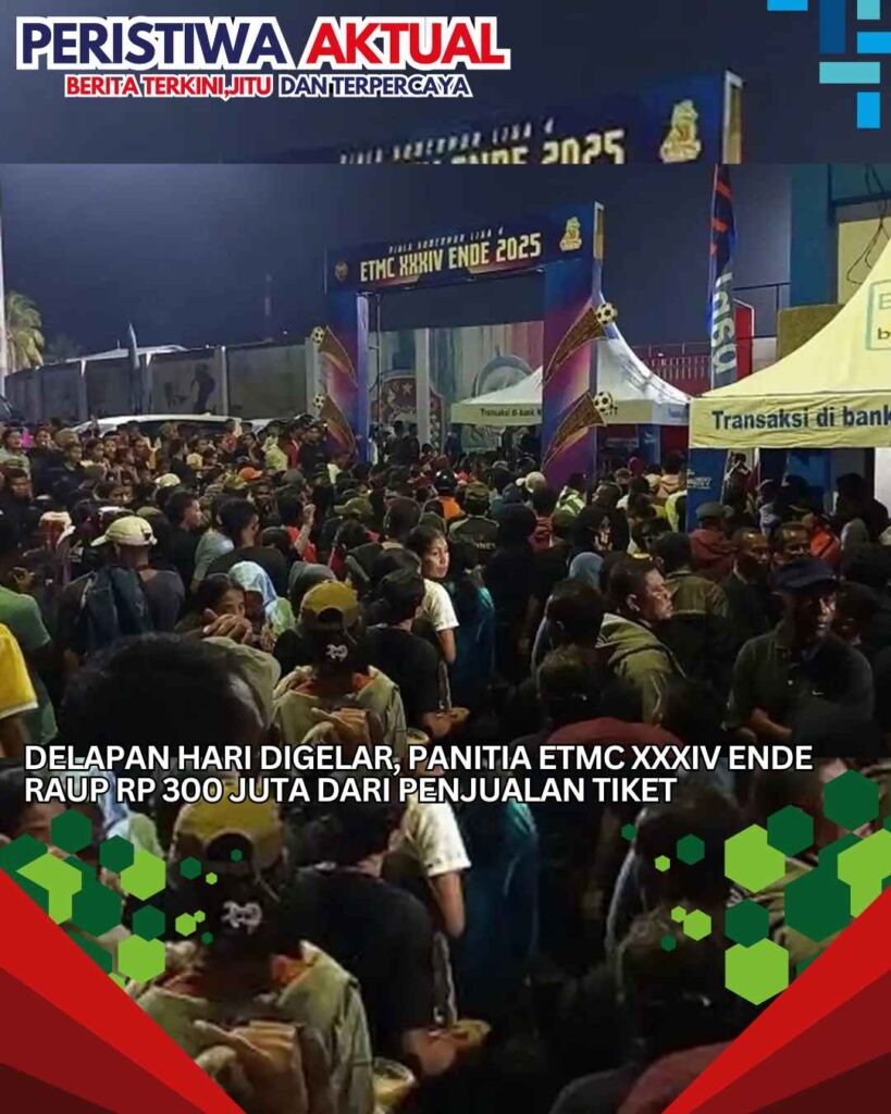Delapan Hari Digelar, Panitia ETMC XXXIV Ende Raup Rp 300 Juta Dari Penjualan Tiket