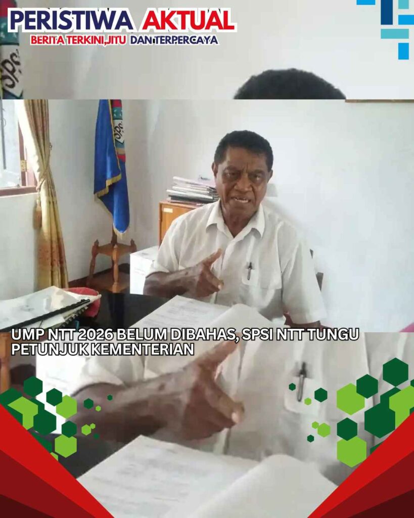 UMP NTT 2026 Belum Dibahas, SPSI NTT Tungu Petunjuk Kementerian