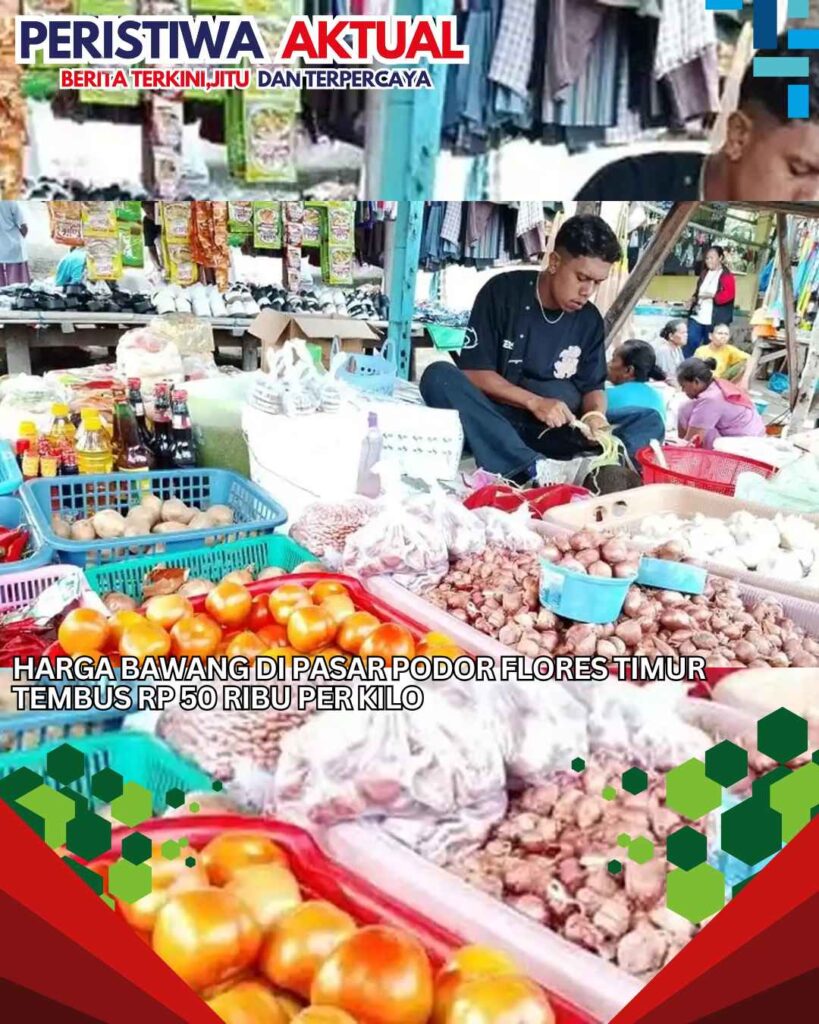 Harga Bawang di Pasar Podor Flores Timur Tembus Rp 50 Ribu per Kilo