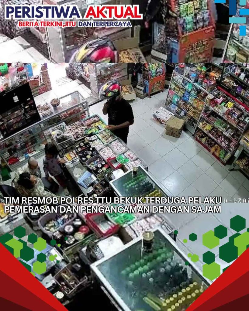 Tim Resmob Polres TTU Bekuk Terduga Pelaku Pemerasan dan Pengancaman dengan Sajam