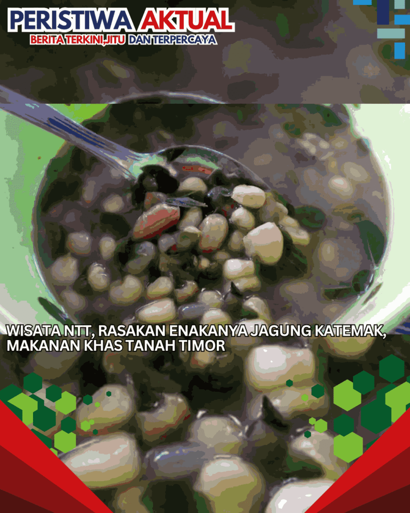 Wisata NTT, Rasakan Enakanya Jagung Katemak, Makanan Khas Tanah Timor